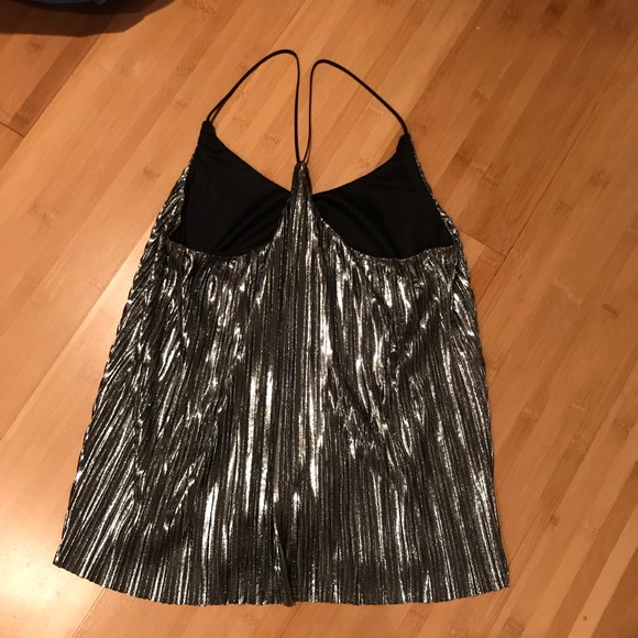 Express Silver Tank Top - Picture 2 of 3